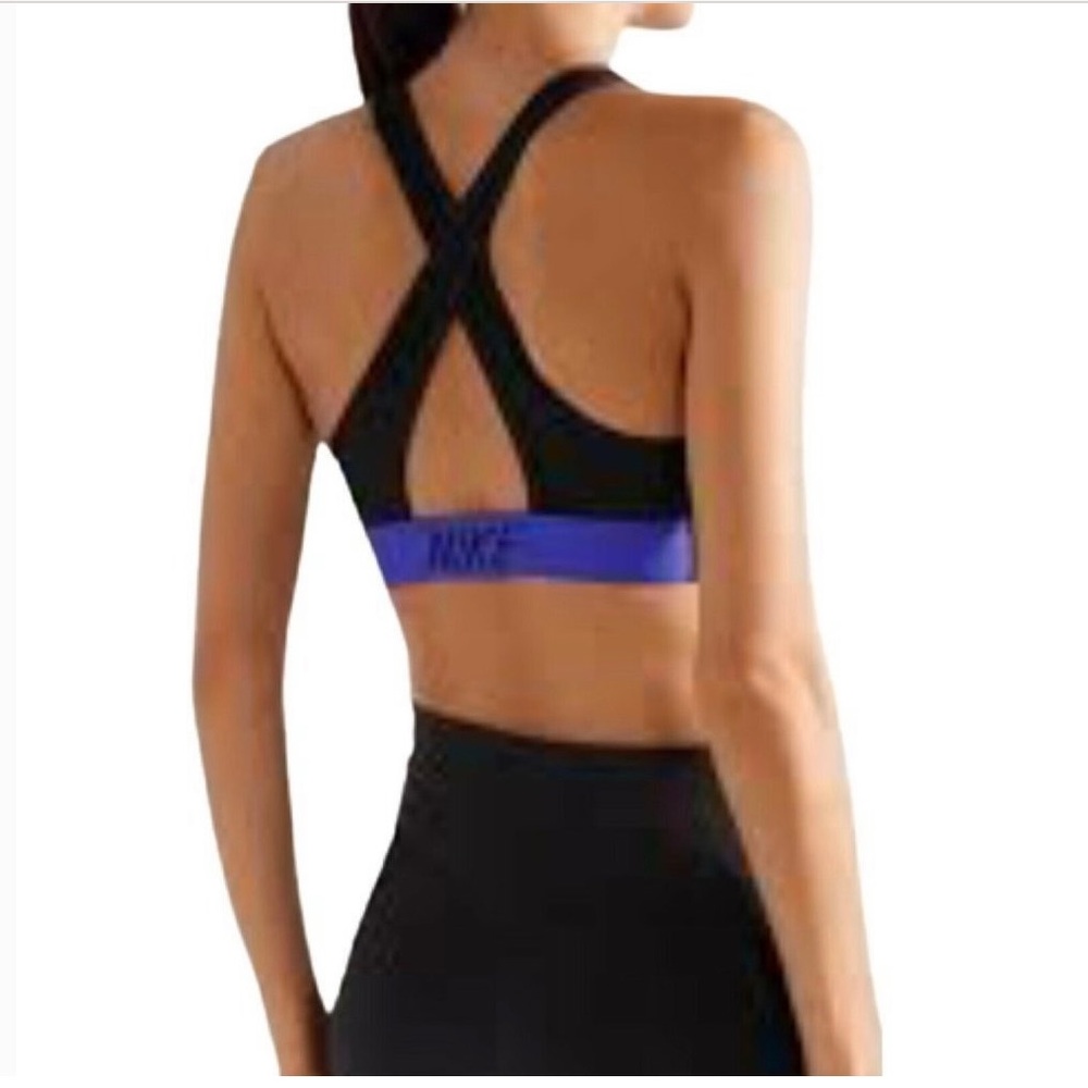 🚫 SOLD | Nike ProClassic Women’s Sports Bra Black Grey Purple XS